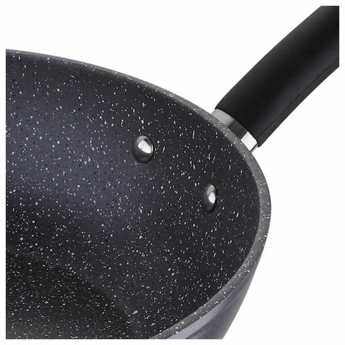 Wok Pfanne Masterpro Grau Aluminium Geschmiedetes Aluminium (Ø 28 cm) - AWK Flagship