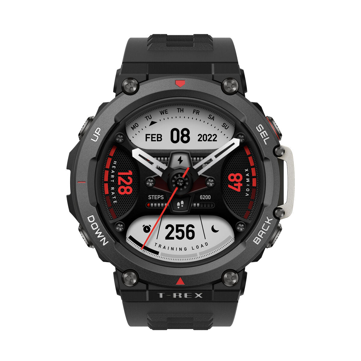 Smartwatch Amazfit T-Rex 2 1,39" Schwarz