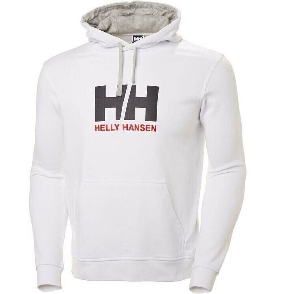 Herren Sweater mit Kapuze HH LOGO Helly Hansen 33977 001 Weiß - AWK Flagship