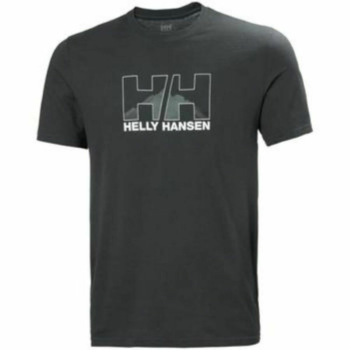 Herren Kurzarm-T-Shirt NORD GRAPHIC Helly Hansen 62978 981 Grau - AWK Flagship