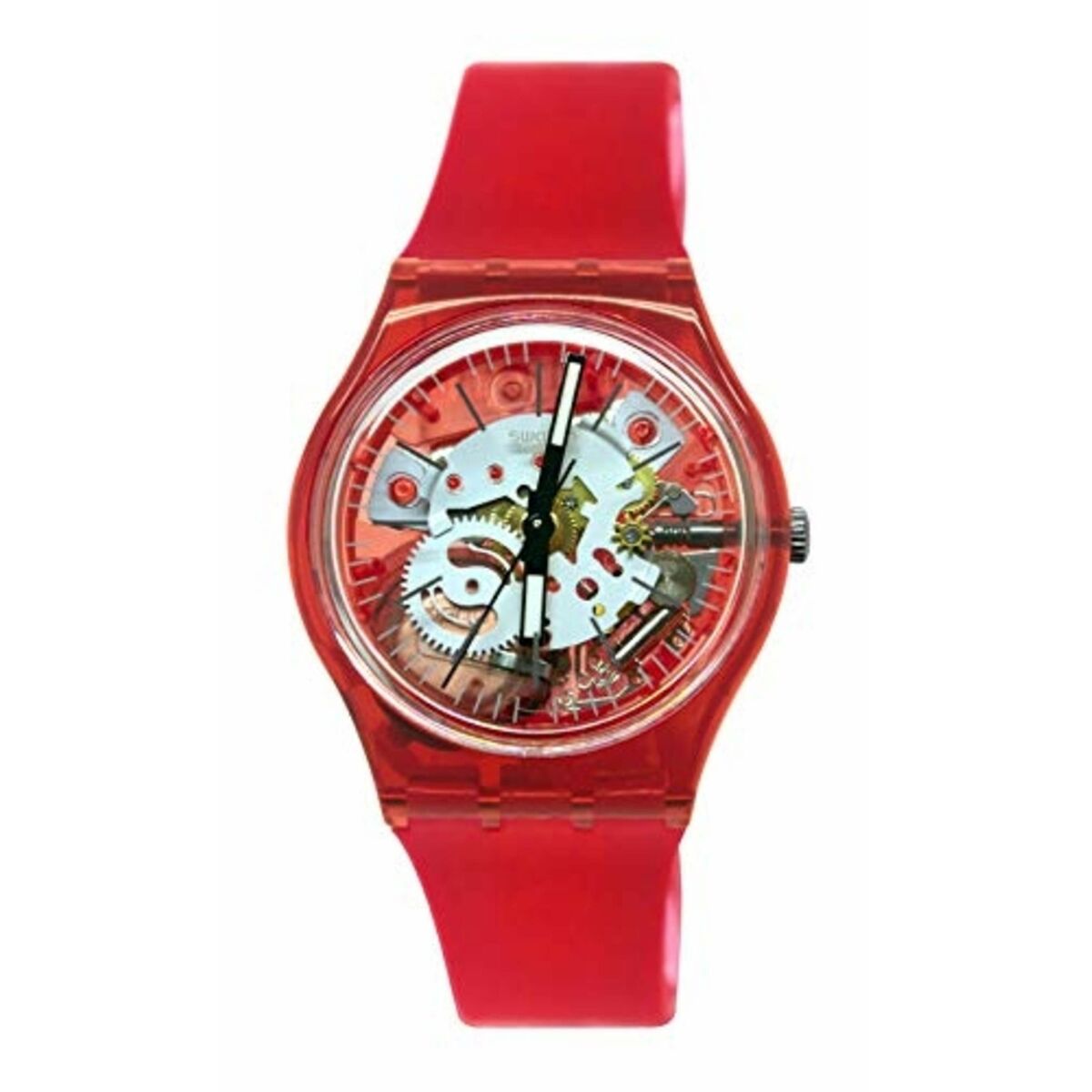 Herrenuhr Swatch ROSSO BIANCO (Ø 34 mm) - AWK Flagship