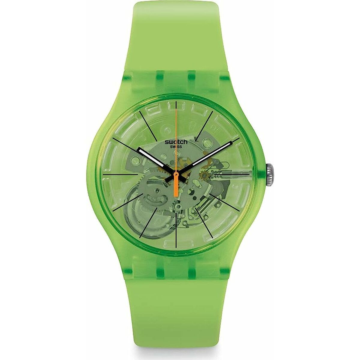 Unisex-Uhr Swatch SUOG118 grün - AWK Flagship