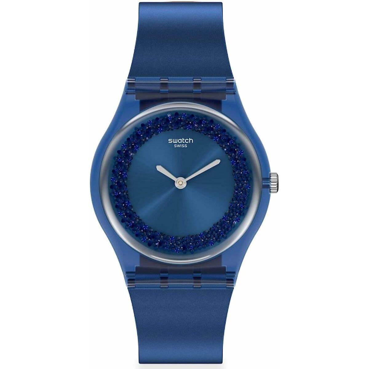 Herrenuhr Swatch SIDERAL BLUE (Ø 34 mm) - AWK Flagship