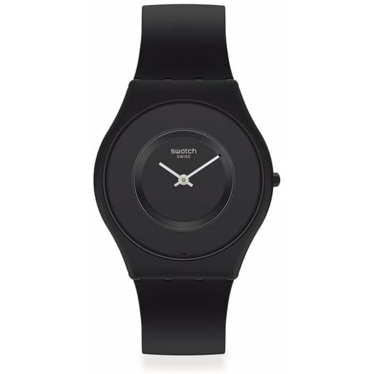 Unisex-Uhr Swatch SS09B100 Schwarz (Ø 34 mm) - AWK Flagship