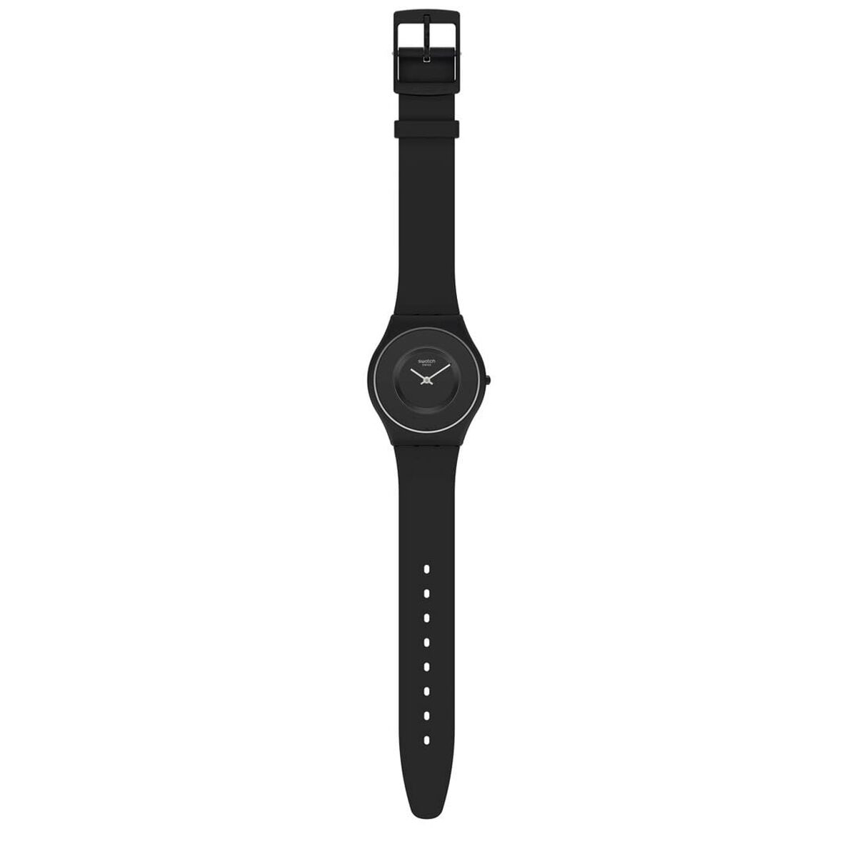 Unisex-Uhr Swatch SS09B100 Schwarz (Ø 34 mm) - AWK Flagship