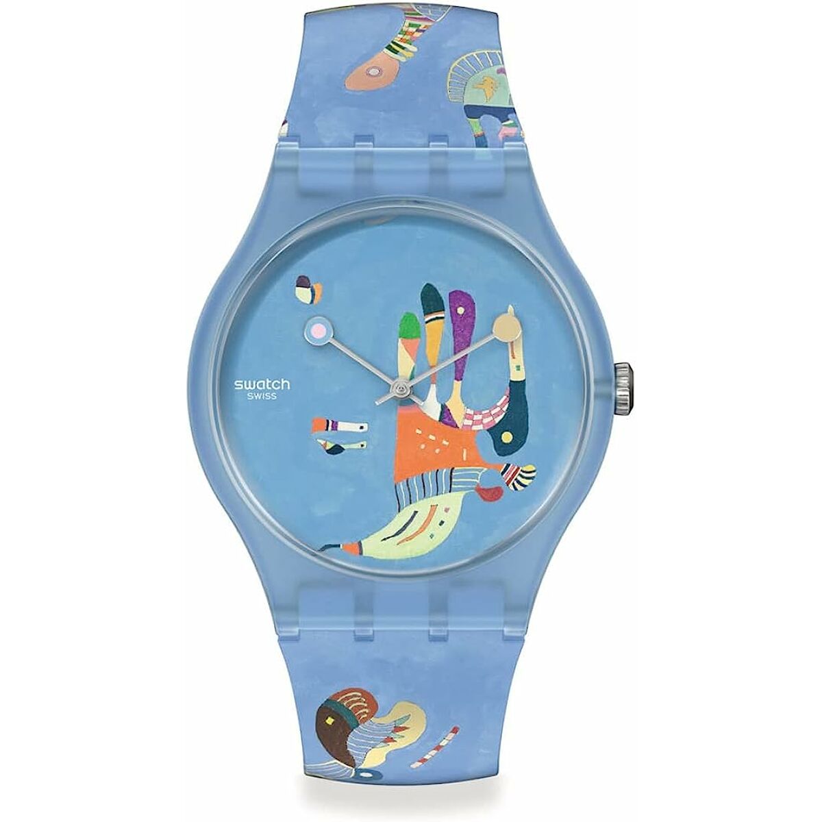 Herrenuhr Swatch BLUE SKY, BY VASSILY KANDINSKY (Ø 41 mm) - AWK Flagship