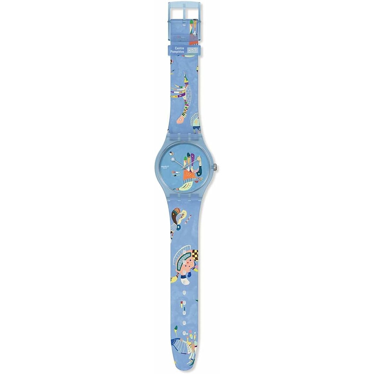 Herrenuhr Swatch BLUE SKY, BY VASSILY KANDINSKY (Ø 41 mm) - AWK Flagship