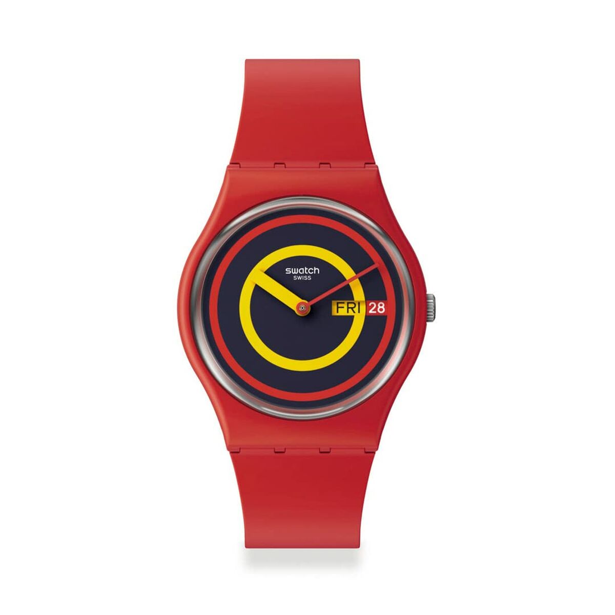 Herrenuhr Swatch CONCENTRIC RED (Ø 34 mm) - AWK Flagship