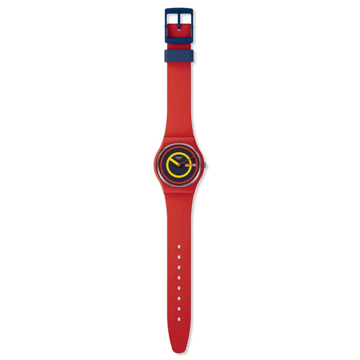 Herrenuhr Swatch CONCENTRIC RED (Ø 34 mm) - AWK Flagship