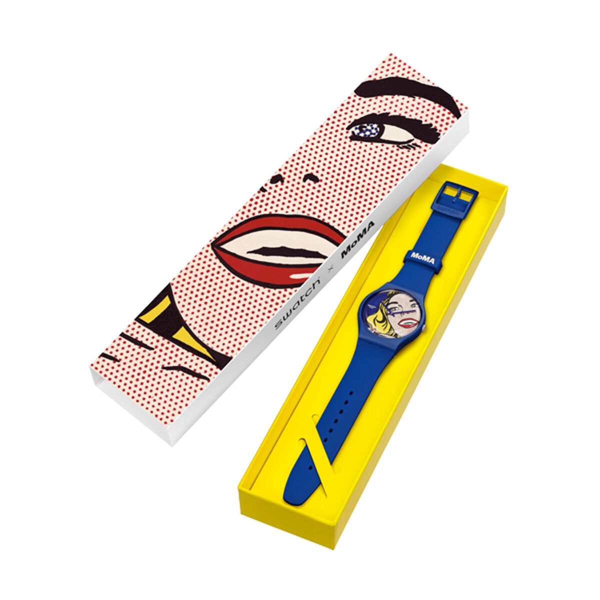 Damenuhr Swatch GIRL BY ROY LICHTENSTEIN, THE WATCH - ART JOURNEY 2023 EDITION - AWK Flagship