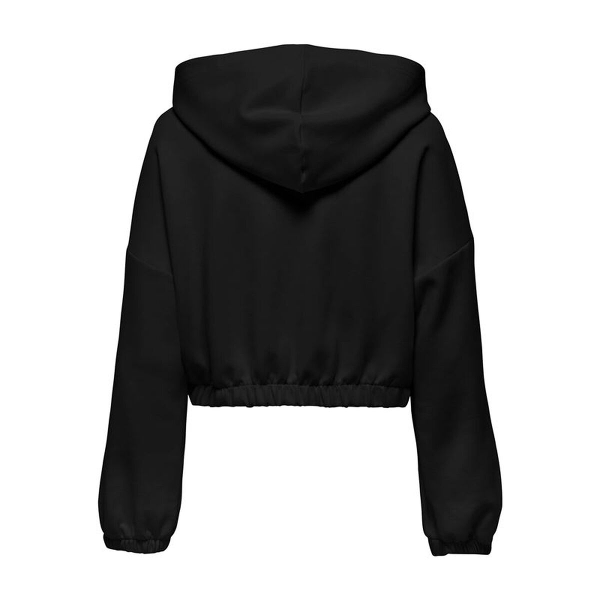 Jacke Only Onlscarlett Ls Elastic Zip Hood Schwarz - Mode & Accessoires