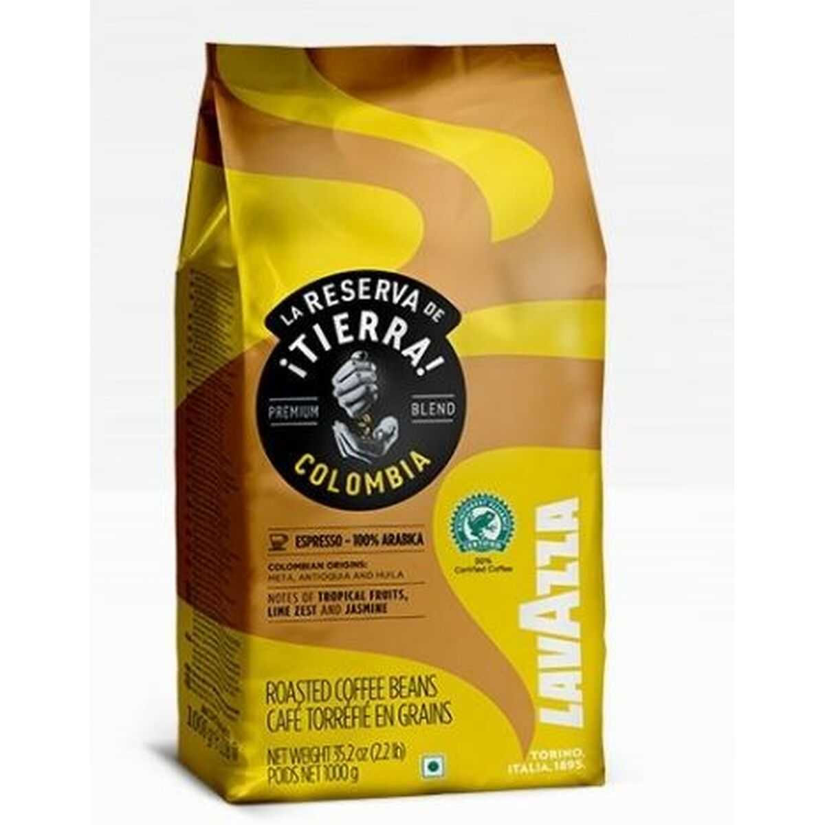 Kaffeebohnen Lavazza Tierra Colombia Espresso 1 kg - AWK Flagship