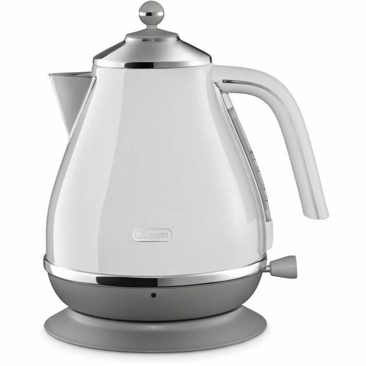 Wasserkocher DeLonghi Weiß Edelstahl 1,7 L 2000 W - AWK Flagship