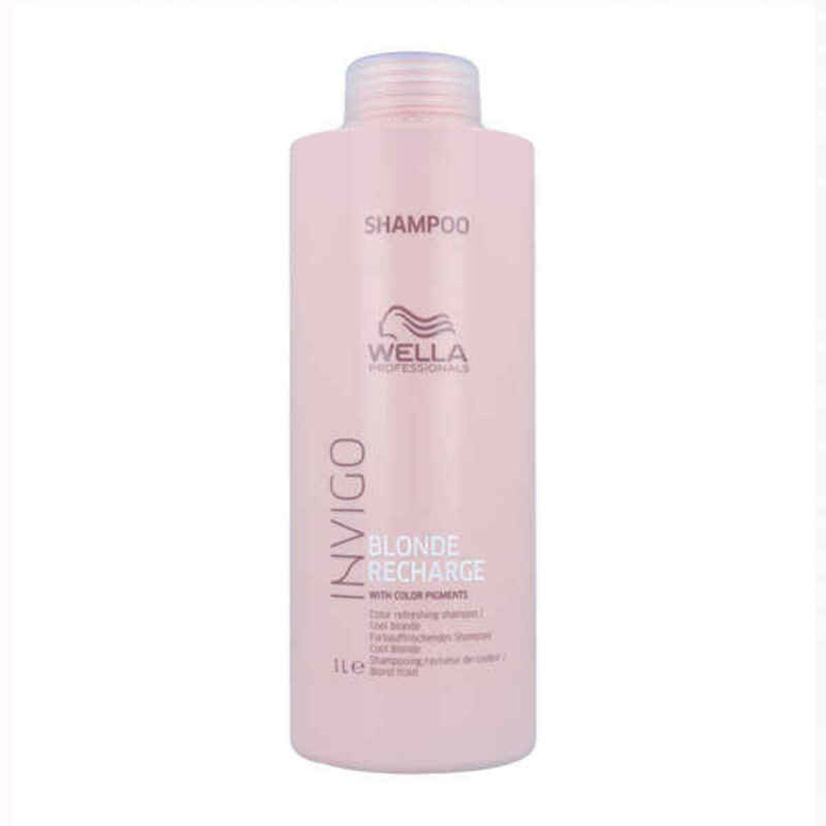 Shampoo für Blondes und Graues Haar Invigo Blonde Recharge Wella 6394 (1000 ml) - AWK Flagship