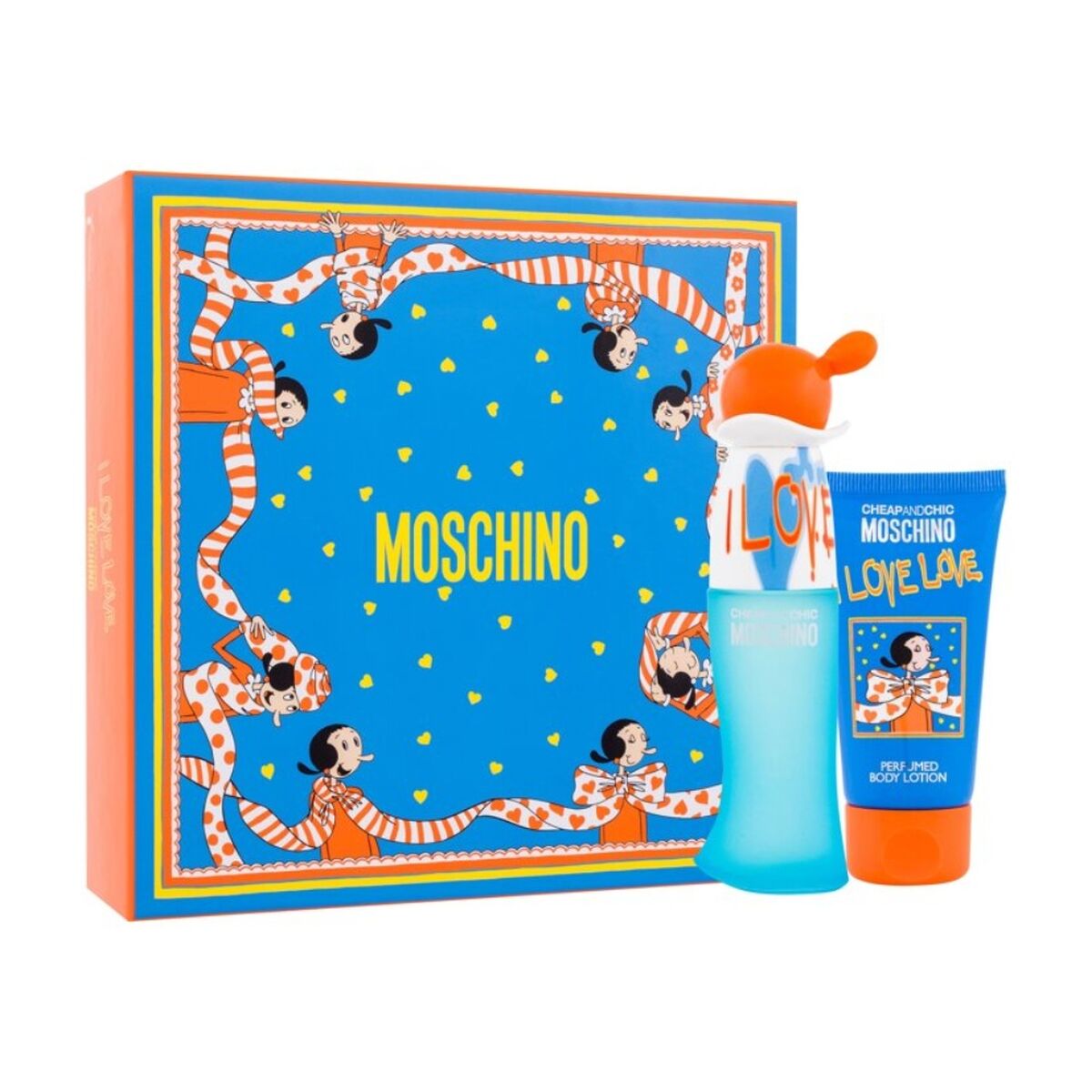 Set mit Damenparfüm Moschino EDT I Love Love 2 Stücke - AWK Flagship