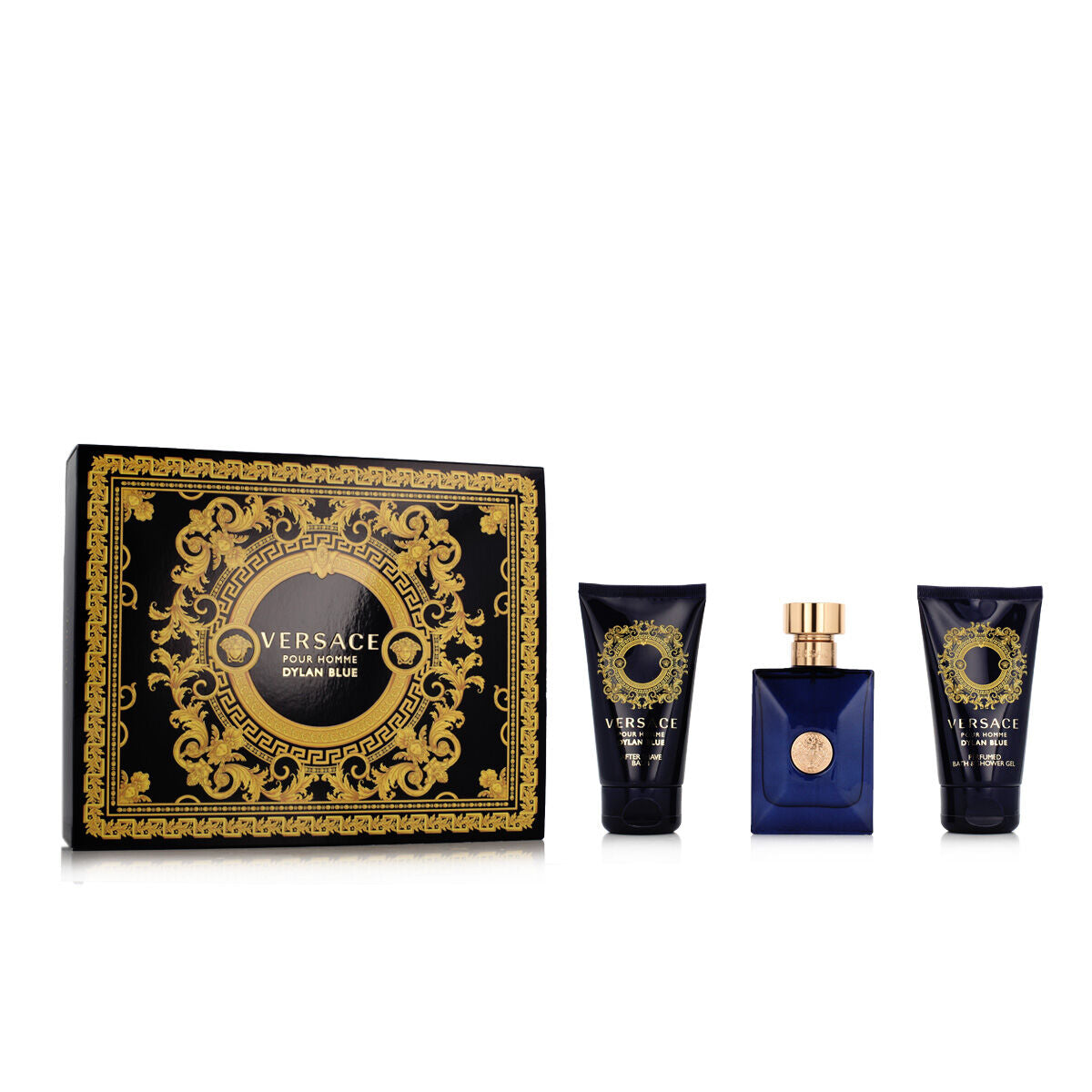 Set mit Herrenparfüm Versace EDT Dylan Blue 3 Stücke - AWK Flagship