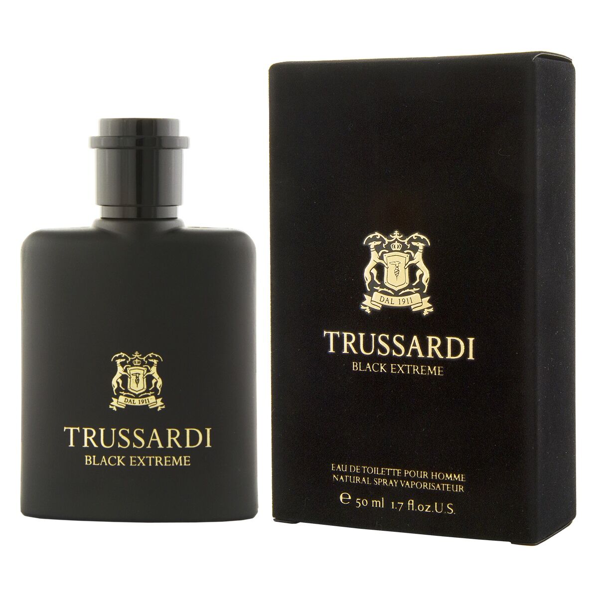 Herrenparfüm Trussardi EDT Black Extreme (50 ml) - AWK Flagship