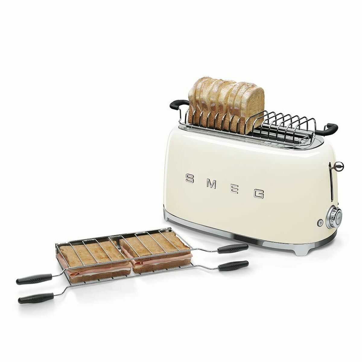 Toaster Smeg TSF02CREU Weiß 1500 W - AWK Flagship