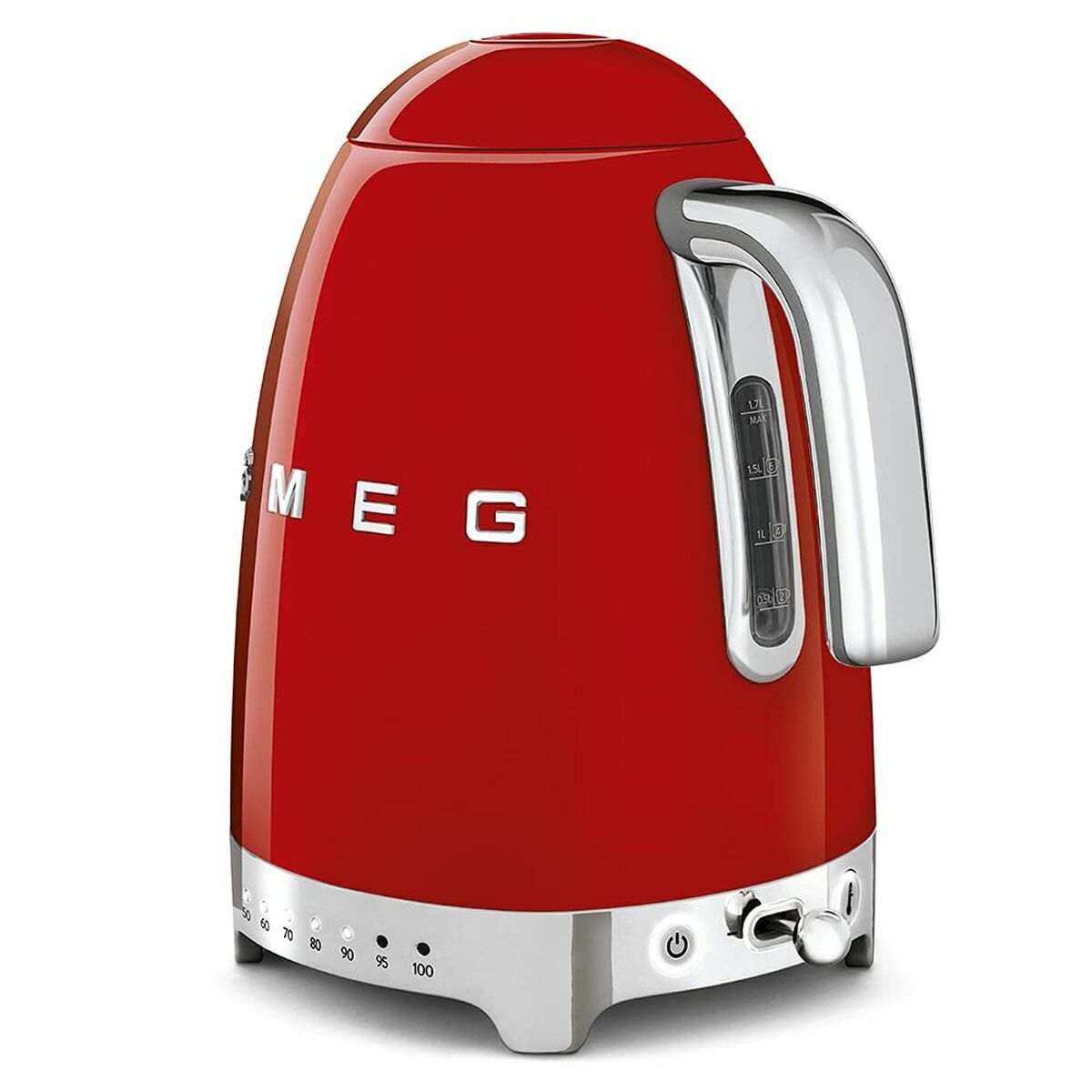 Wasserkocher Smeg 2400 W 1,7 L Rot Edelstahl Kunststoff - AWK Flagship