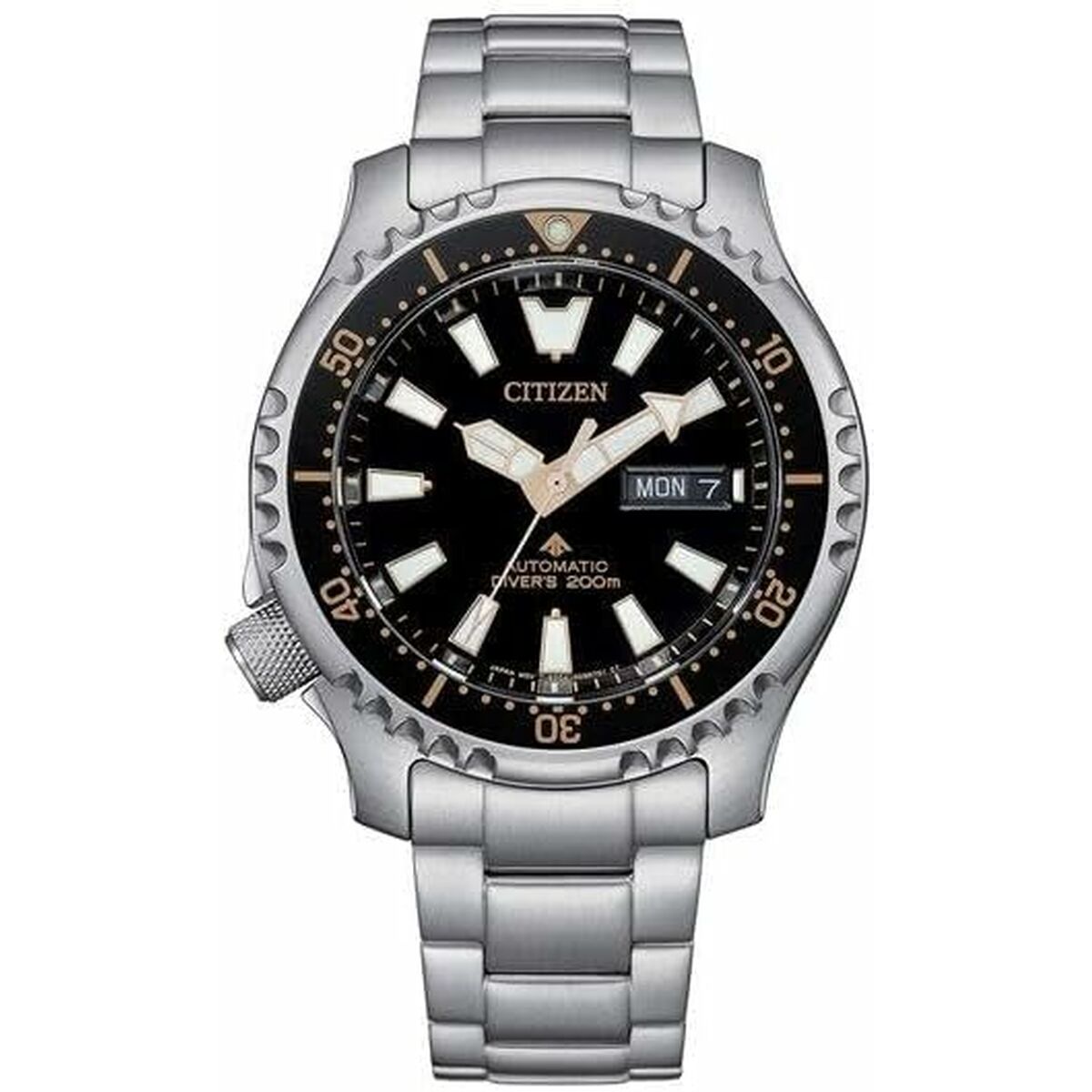 Herrenuhr Citizen NY0160-66E Schwarz Silberfarben - AWK Flagship