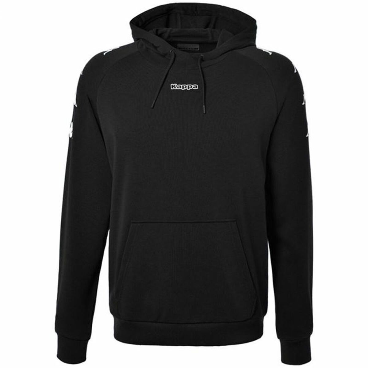 Herren Sweater mit Kapuze Kappa Kortus Schwarz - AWK Flagship