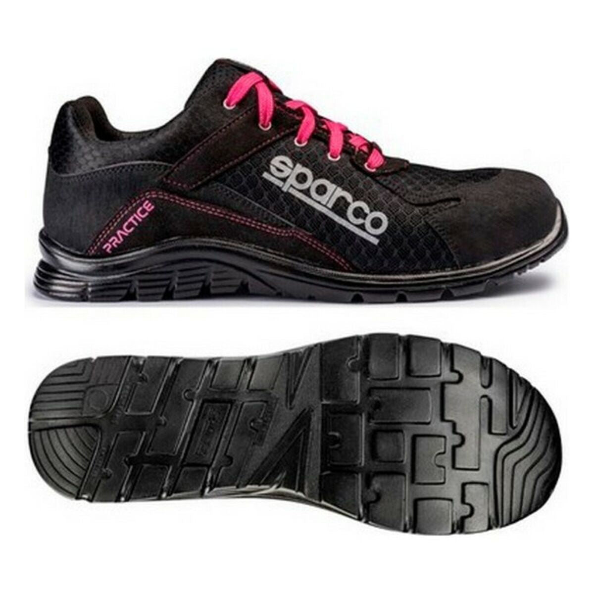 Sicherheits-Schuhe Sparco Practice Schwarz Rosa - AWK Flagship