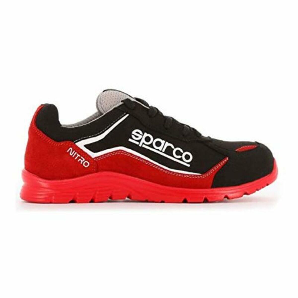 Sicherheits-Schuhe Sparco NITRO MARCUS S3 SRC Schwarz/Rot (41) - AWK Flagship