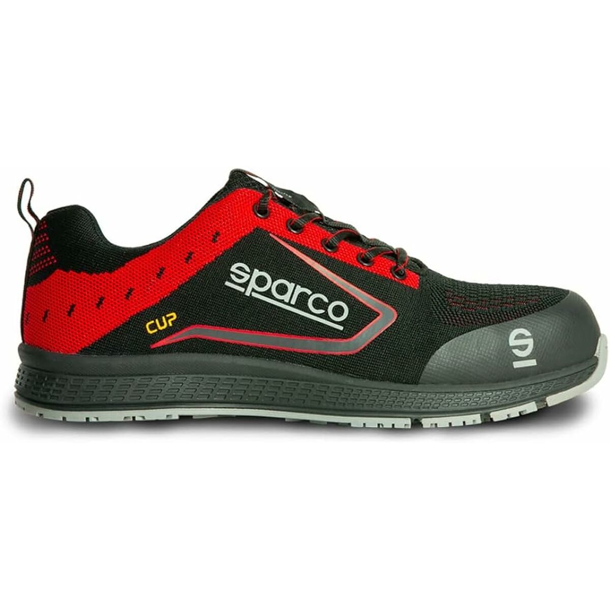 Sicherheits-Schuhe Sparco Cup Albert (46) Schwarz Rot - AWK Flagship