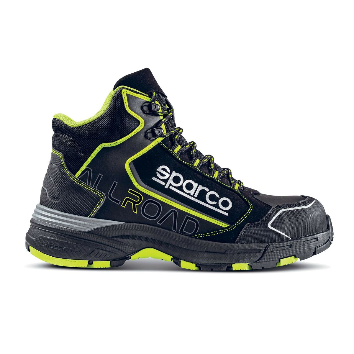 Sicherheits-Schuhe Sparco Allroad-H Motegi Schwarz Gelb 42 - AWK Flagship