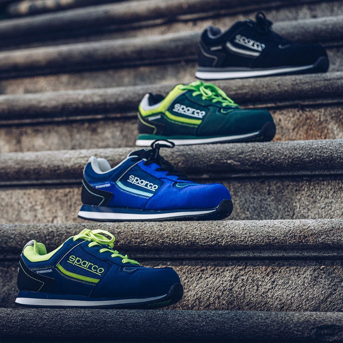 Sicherheits-Schuhe Sparco GYMKHANA MAX Schwarz Grau - AWK Flagship