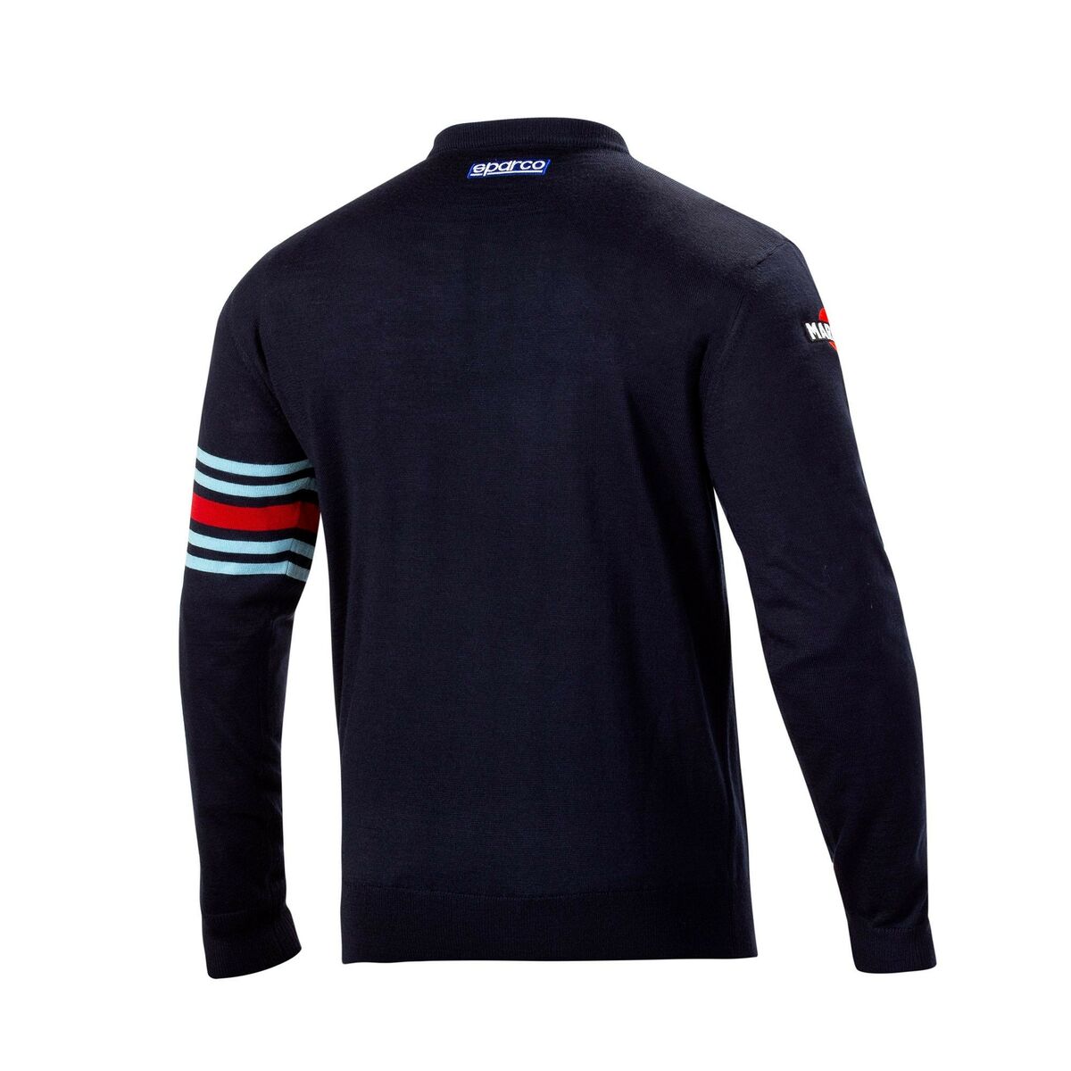 Herren Sweater ohne Kapuze Sparco Martini Racing Dunkelblau - AWK Flagship