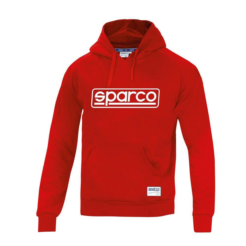 Sweater mit Kapuze Sparco Frame Rot S - AWK Flagship