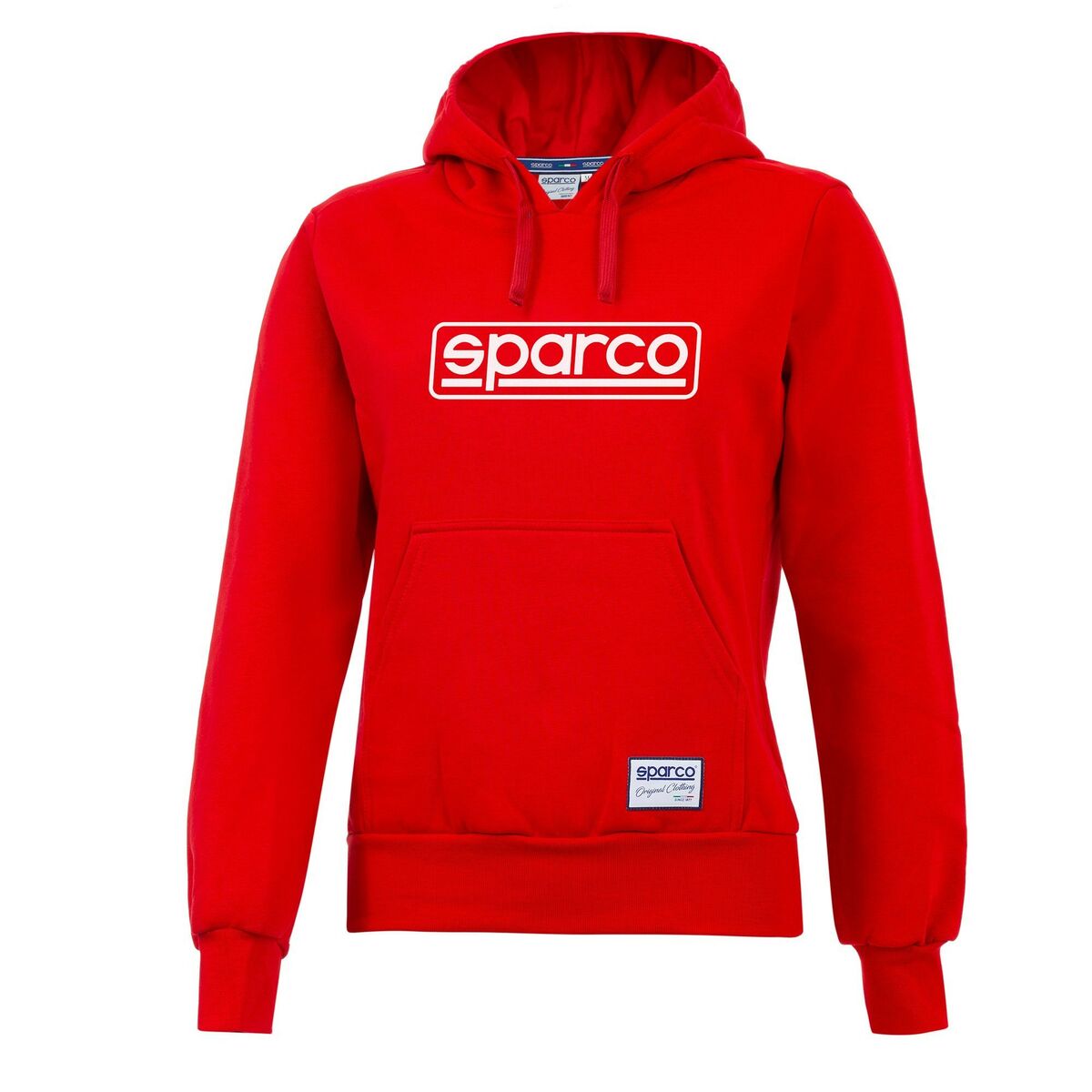 Damen Sweater mit Kapuze Sparco LADY FRAME Rot S - AWK Flagship