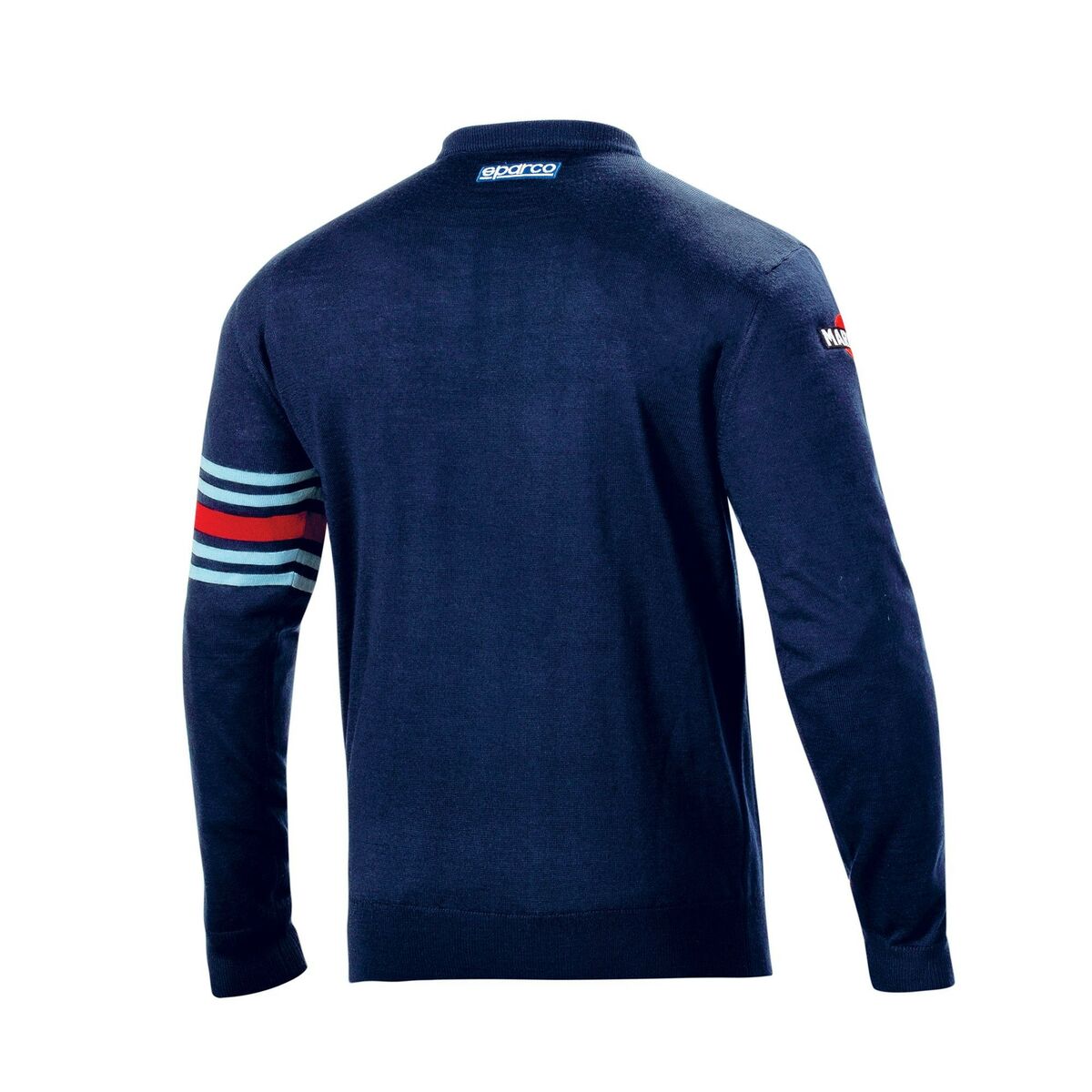 Herren Sweater ohne Kapuze Sparco Martini Racing Dunkelblau - AWK Flagship