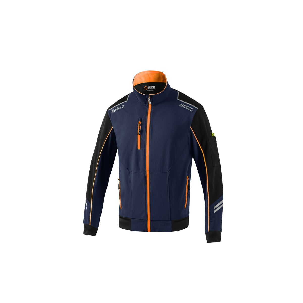 Sportjacke für Herren Sparco Tech TW Blau Orange Dunkelblau - AWK Flagship