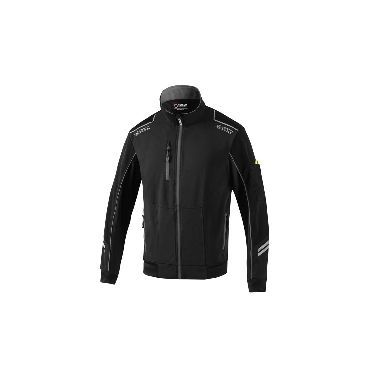 Sportjacke für Herren Sparco Tech TW Schwarz Grau - AWK Flagship