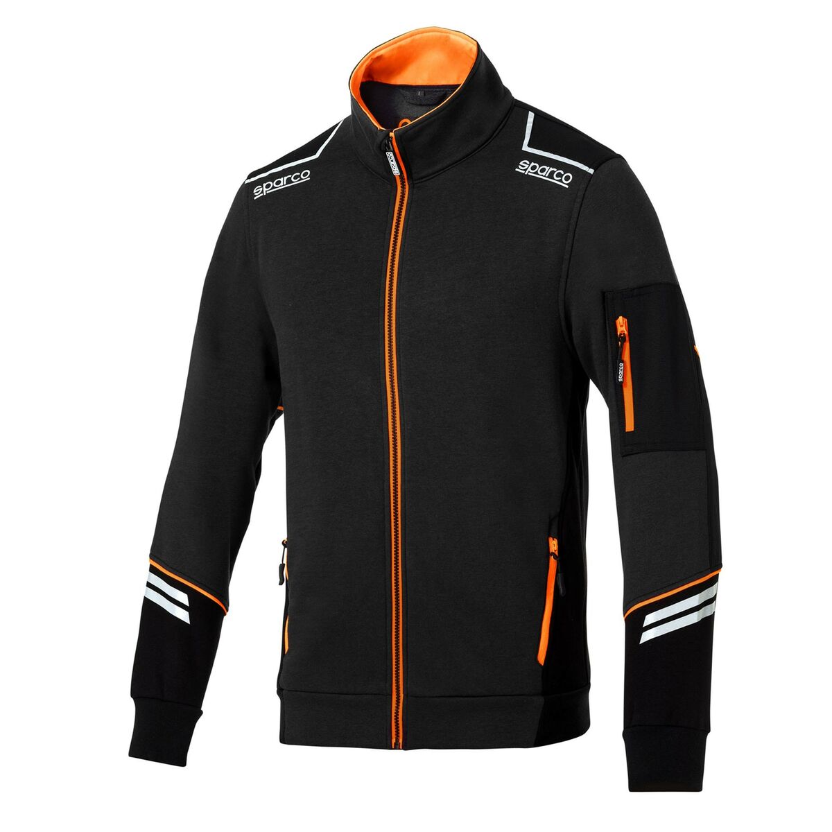 Sportjacke für Herren Sparco Schwarz Orange - AWK Flagship