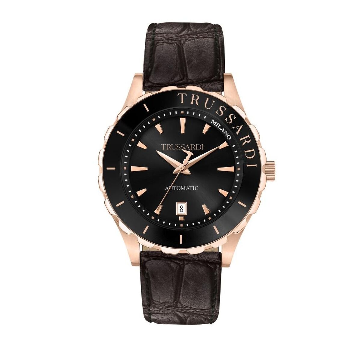 Herrenuhr Trussardi T-LOGO Schwarz (Ø 43 mm) - AWK Flagship