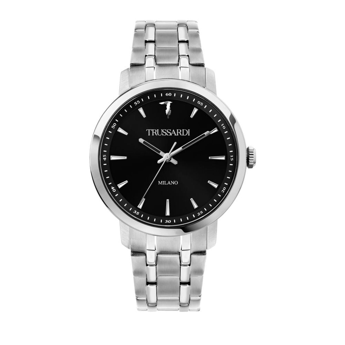 Herrenuhr Trussardi R2453147008 Schwarz Silberfarben (Ø 41 mm) - AWK Flagship