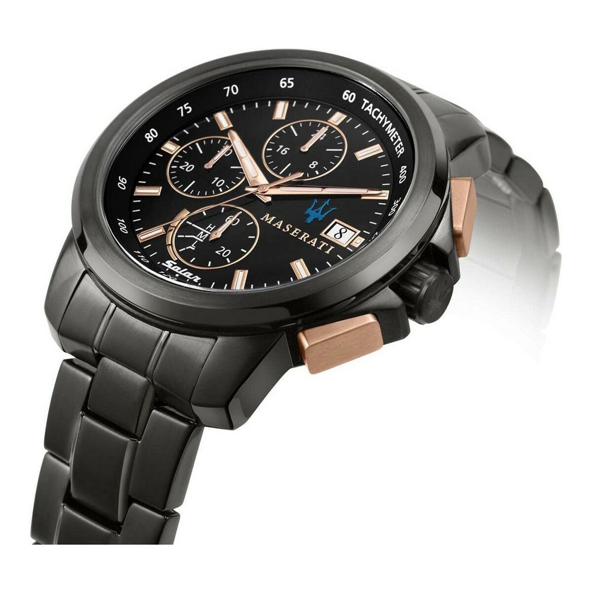 Herrenuhr Maserati SUCCESSO SOLAR POWER Grau (Ø 45 mm) - AWK Flagship