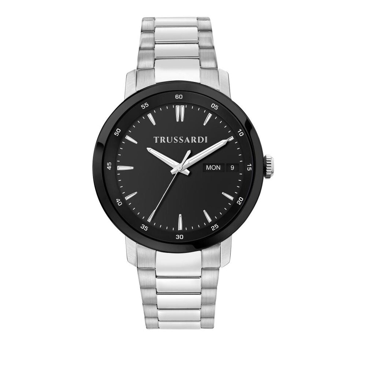 Herrenuhr Trussardi R2453147015 Schwarz Silberfarben (Ø 41 mm) - AWK Flagship