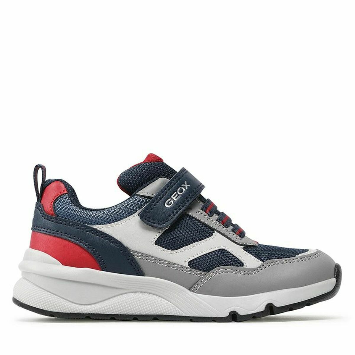 Jungen Sneaker Geox Rooner Grau Marineblau - AWK Flagship