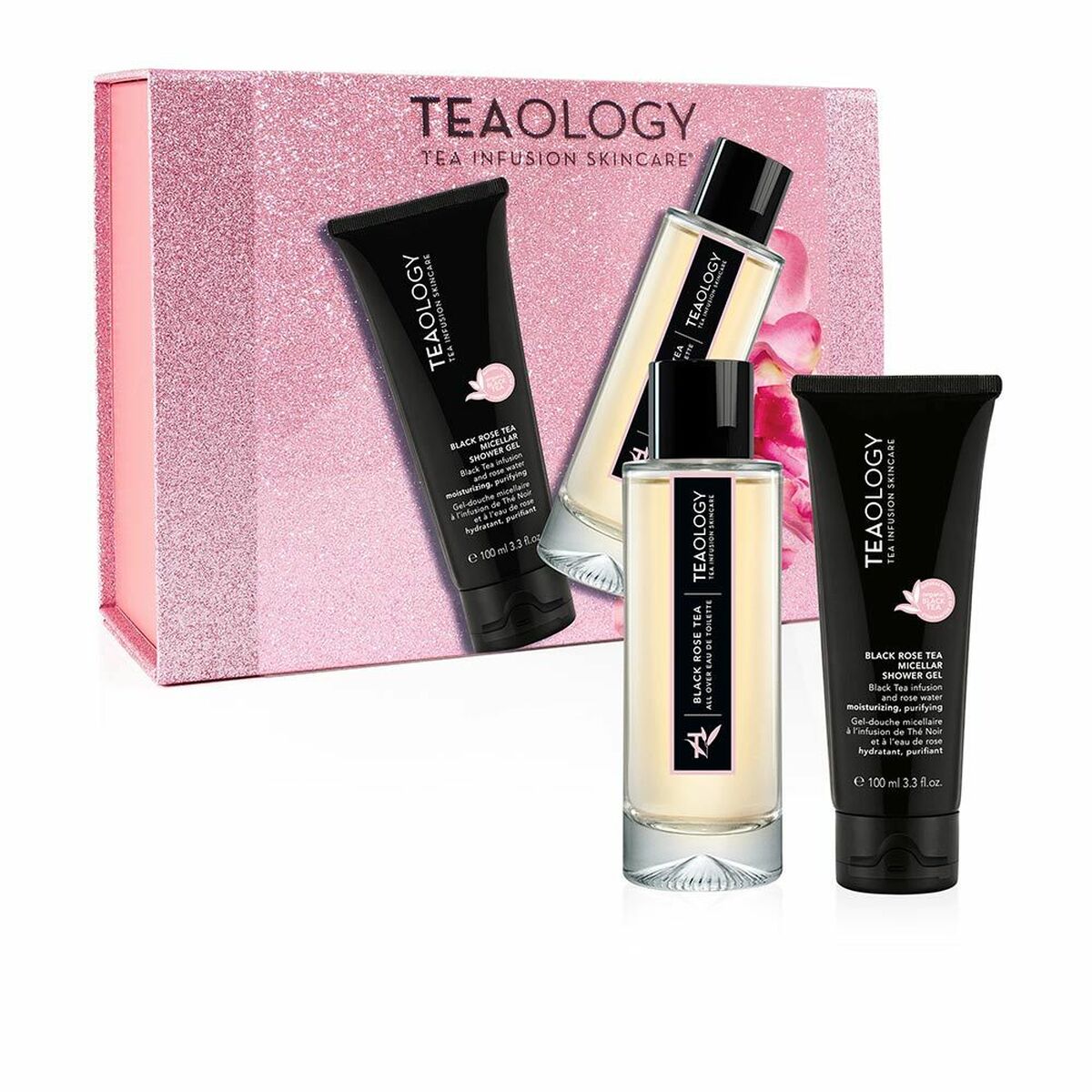 Set mit  Teaology Black Rose Tea EDT 2 Stücke- Damen - AWK Flagship