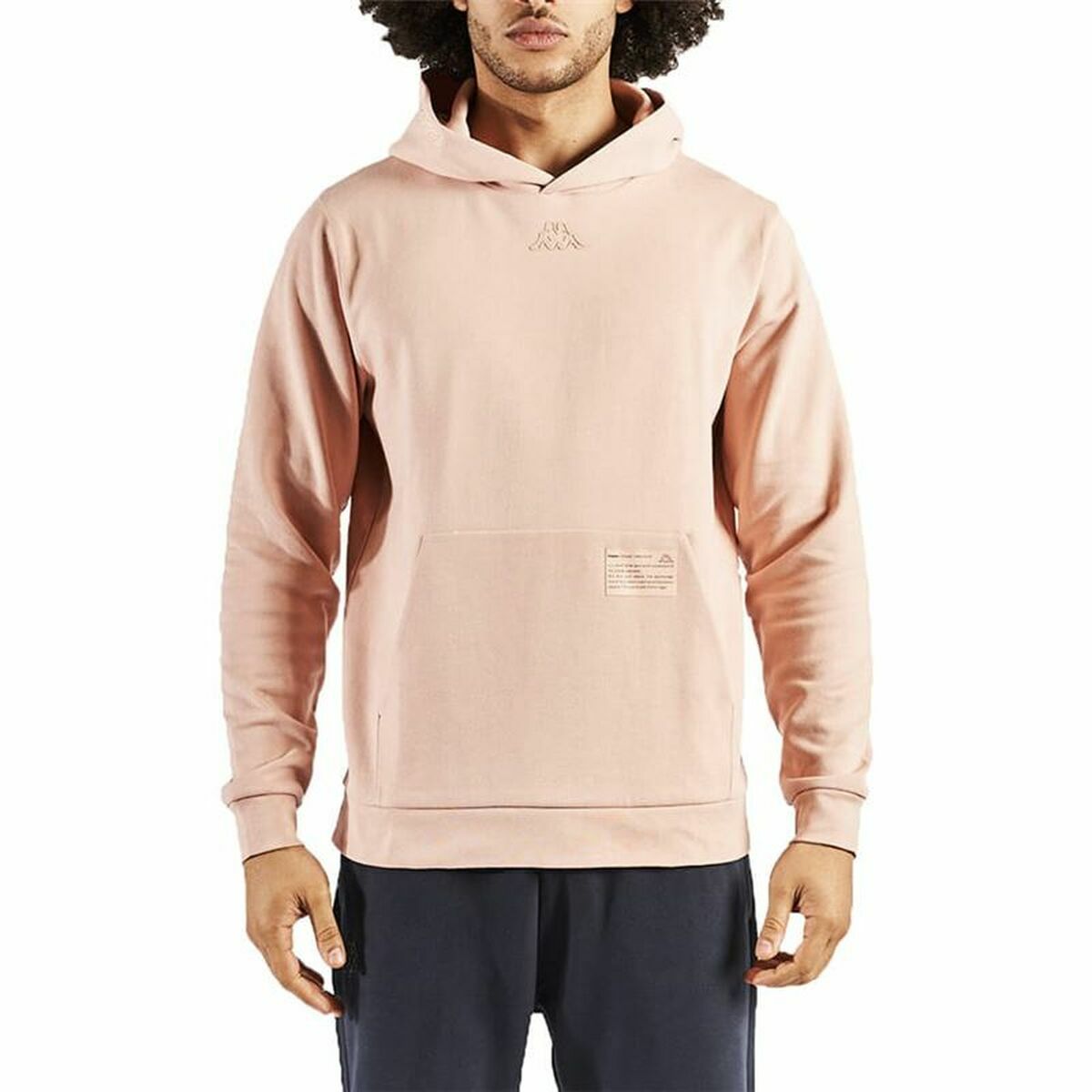 Herren Sweater mit Kapuze Kappa Rosa - AWK Flagship