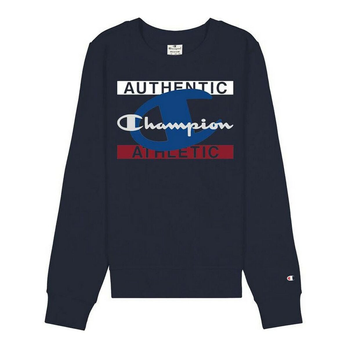 Herren Sweater ohne Kapuze Champion Authentic Athletic Dunkelblau - AWK Flagship