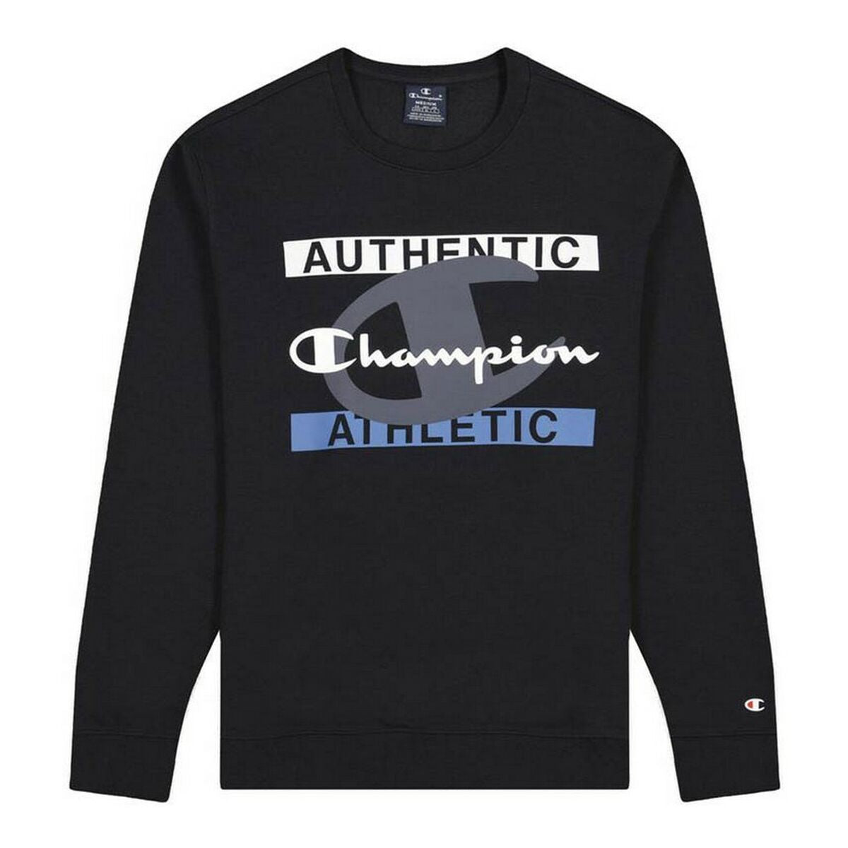 Kaufe Herren Sweater ohne Kapuze Champion Authentic Athletic Schwarz bei AWK Flagship um € 62.00