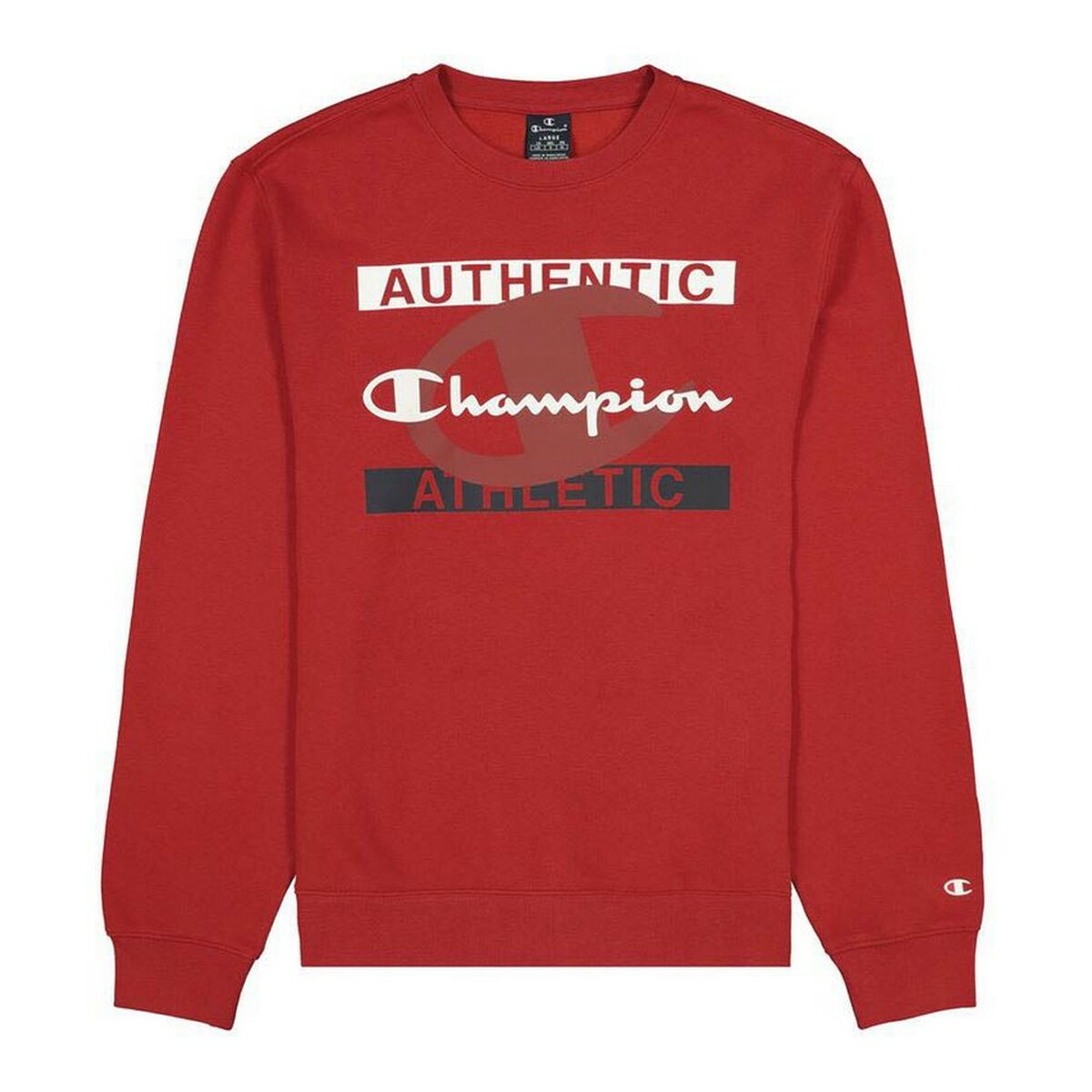 Kaufe Herren Sweater ohne Kapuze Champion Authentic Athletic Rot bei AWK Flagship um € 50.00