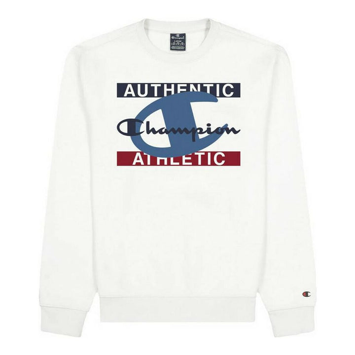 Herren Sweater ohne Kapuze Champion Authentic Athletic Weiß - AWK Flagship