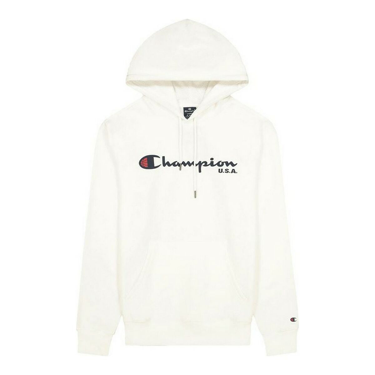 Kaufe Herren Sweater mit Kapuze Champion USA Logo Weiß bei AWK Flagship um € 69.00