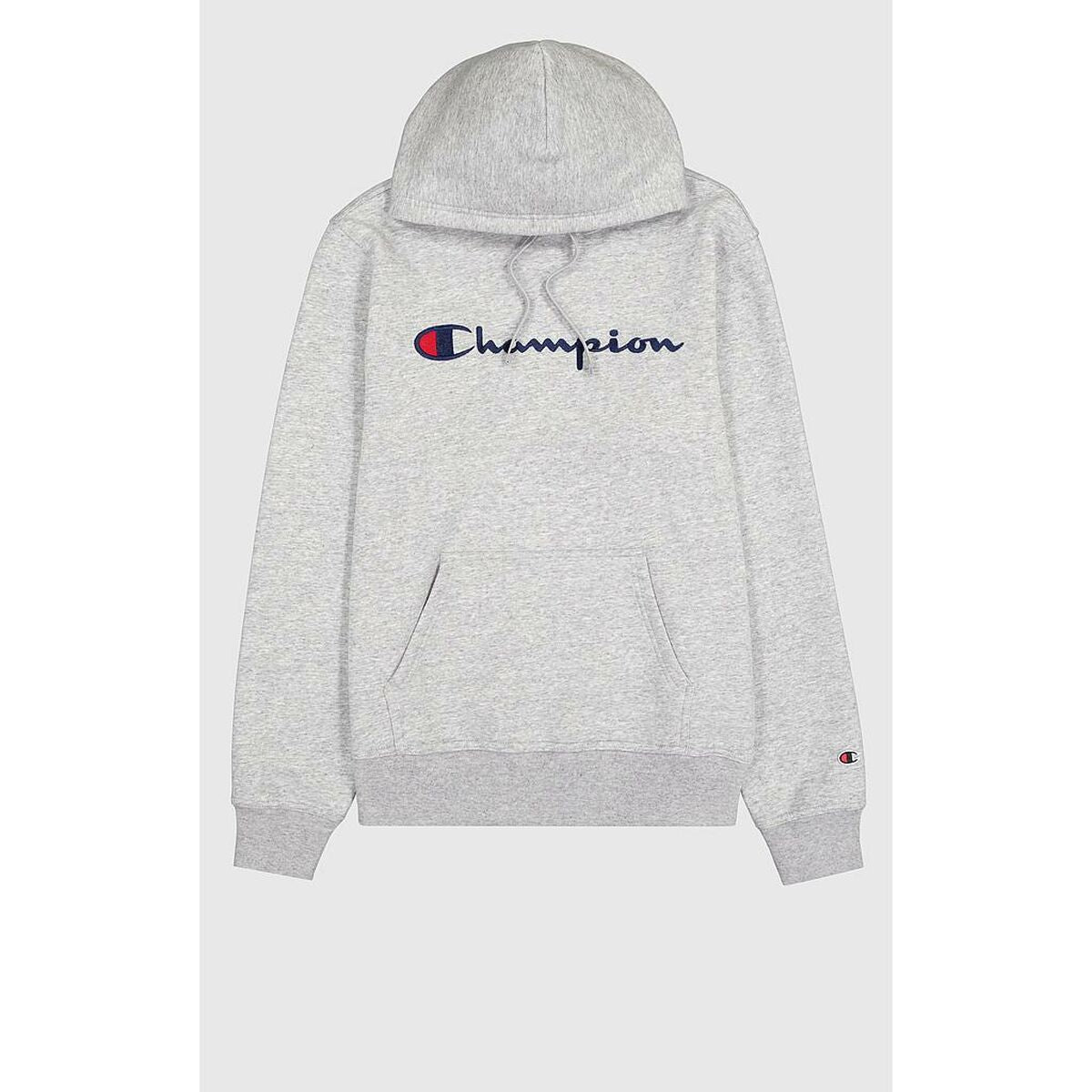 Herren Sweater mit Kapuze Champion 220253 NOXM Grau - AWK FlagshipHerren Sweater mit Kapuze Champion 220253 NOXM Grau